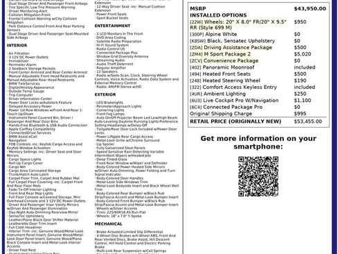 Used 2020 BMW X3 xDrive30i w/ M Sport Package 2 image 3