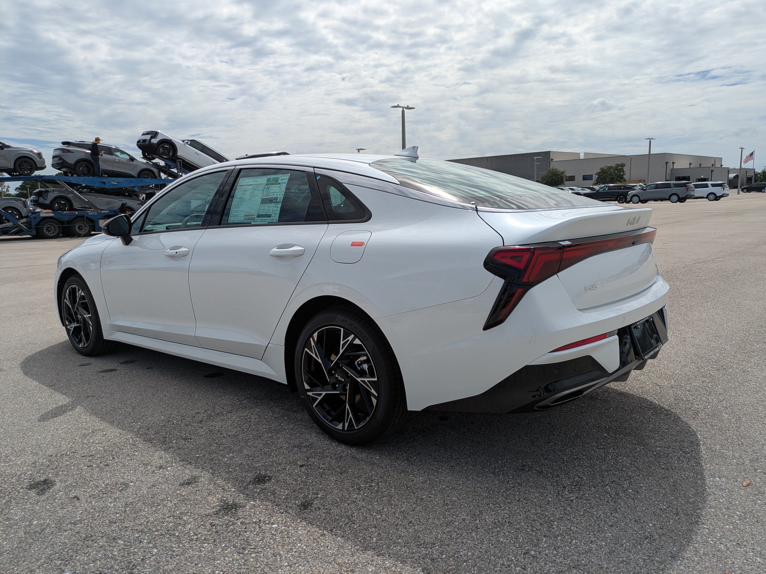 New 2026 Kia K5 GT-Line w/ GT-Line Red Interior Package FWD image 8