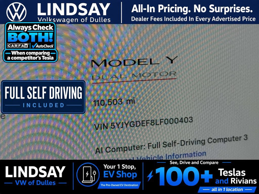 Used 2020 Tesla Model Y Performance AWD/4WD image 31
