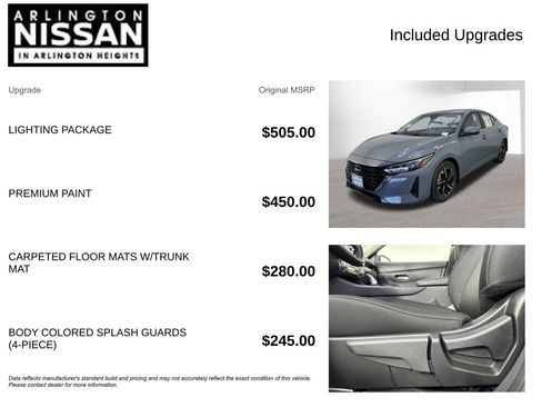New 2025 Nissan Sentra SV w/ Lighting Package image 4