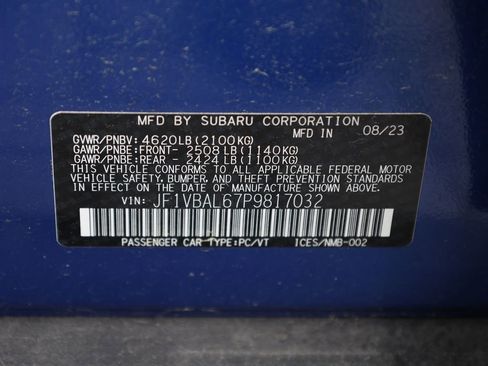 Used 2023 Subaru WRX Limited AWD/4WD image 41