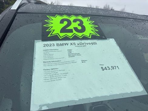 Used 2023 BMW X5 xDrive40i w/ Premium Package image 19