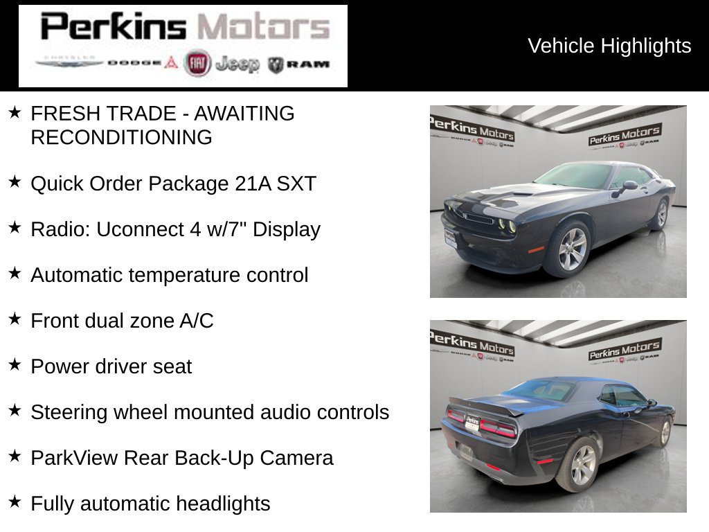 Used 2018 Dodge Challenger SXT RWD image 14