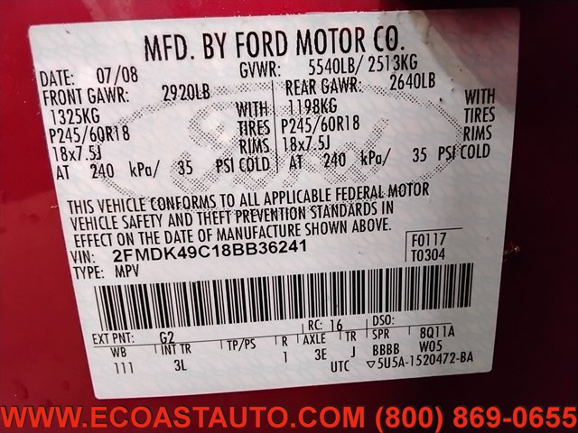 Used 2008 Ford Edge Limited AWD/4WD image 16