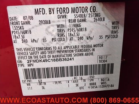 Used 2008 Ford Edge Limited image 16