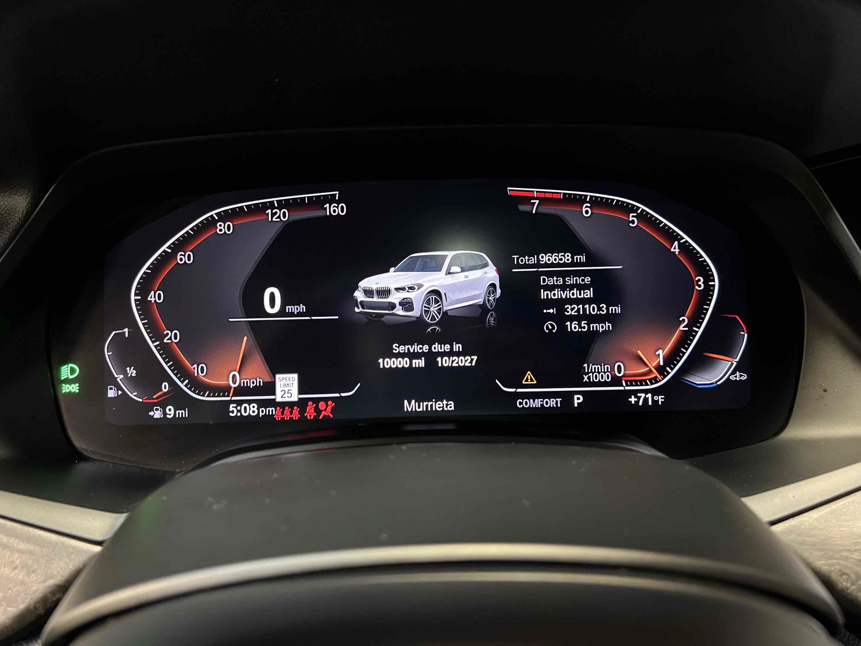 Used 2020 BMW X5 sDrive40i w/ M Sport Package RWD image 9