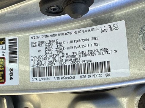 Used 2023 Toyota Tacoma SR5 w/ Technology Package image 36