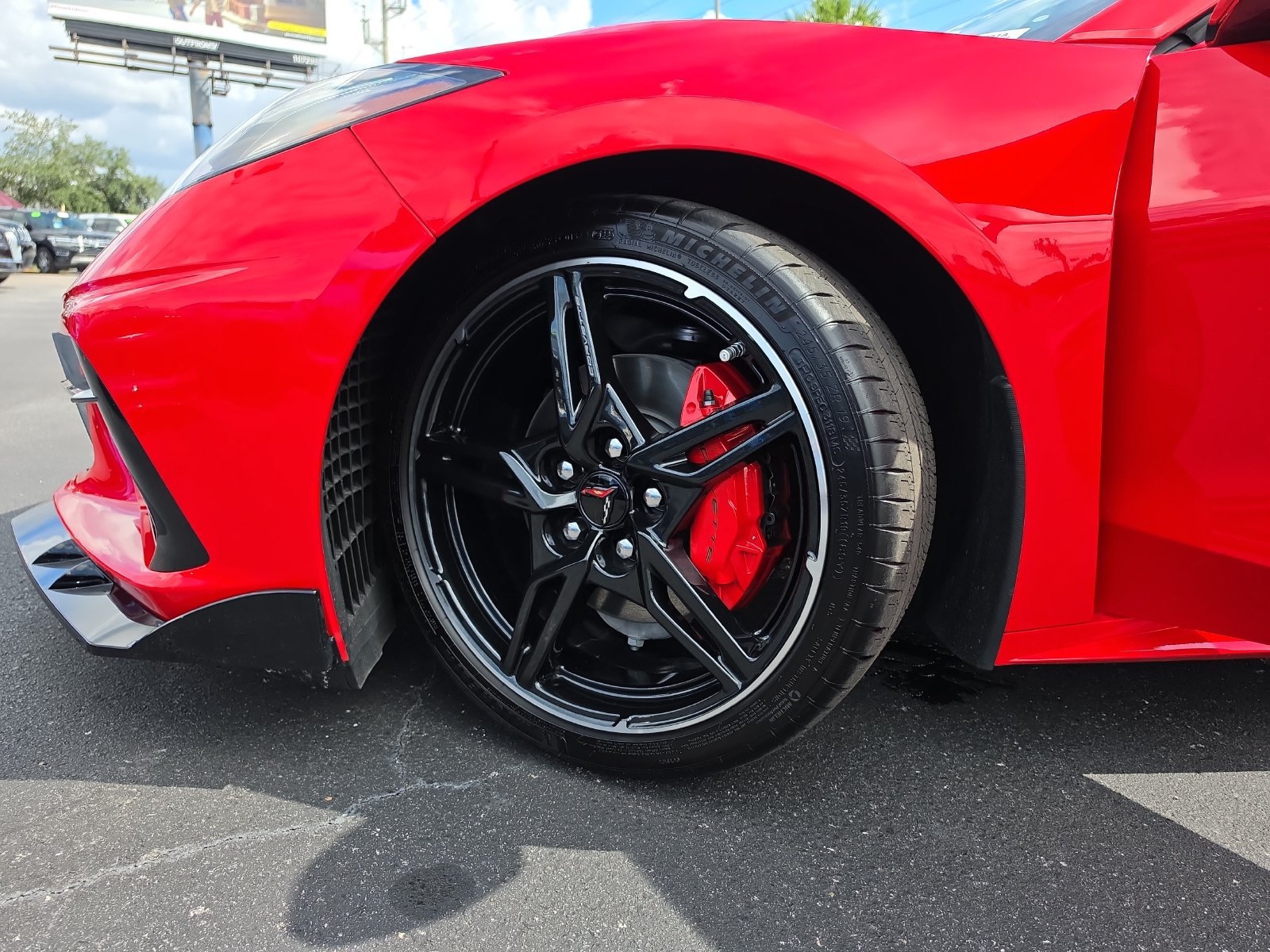 Used 2023 Chevrolet Corvette Stingray Preferred Cpe w/ Engine Appearance Package RWD image 26