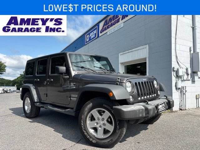 Used 2017 Jeep Wrangler Unlimited Sport w/ Quick Order Package 24S AWD/4WD image 1