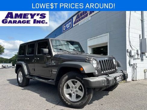 Used 2017 Jeep Wrangler Unlimited Sport w/ Quick Order Package 24S AWD/4WD image 1