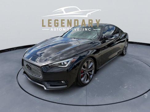 Used 2018 INFINITI Q60 Red Sport 400 w/ Sensory Package 3.0T Sport image 1