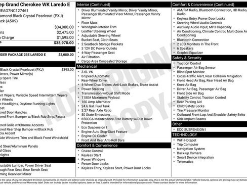 Certified 2022 Jeep Grand Cherokee Laredo E RWD image 9