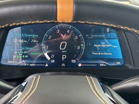 Used 2025 Chevrolet Corvette Stingray Preferred Cpe w/ Stealth Interior Trim Package RWD image 28