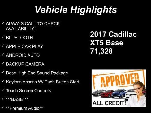 Used 2017 Cadillac XT5 FWD w/ LPO, Wheel Lock Package image 10