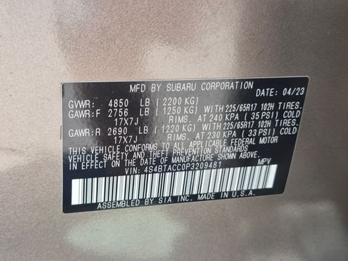Used 2023 Subaru Outback Premium AWD/4WD image 31