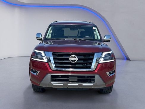 Used 2023 Nissan Armada Platinum w/ Captain's Chairs Package RWD image 8