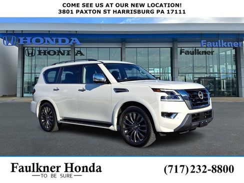 Used 2024 Nissan Armada Platinum w/ Captain's Chairs Package image 1