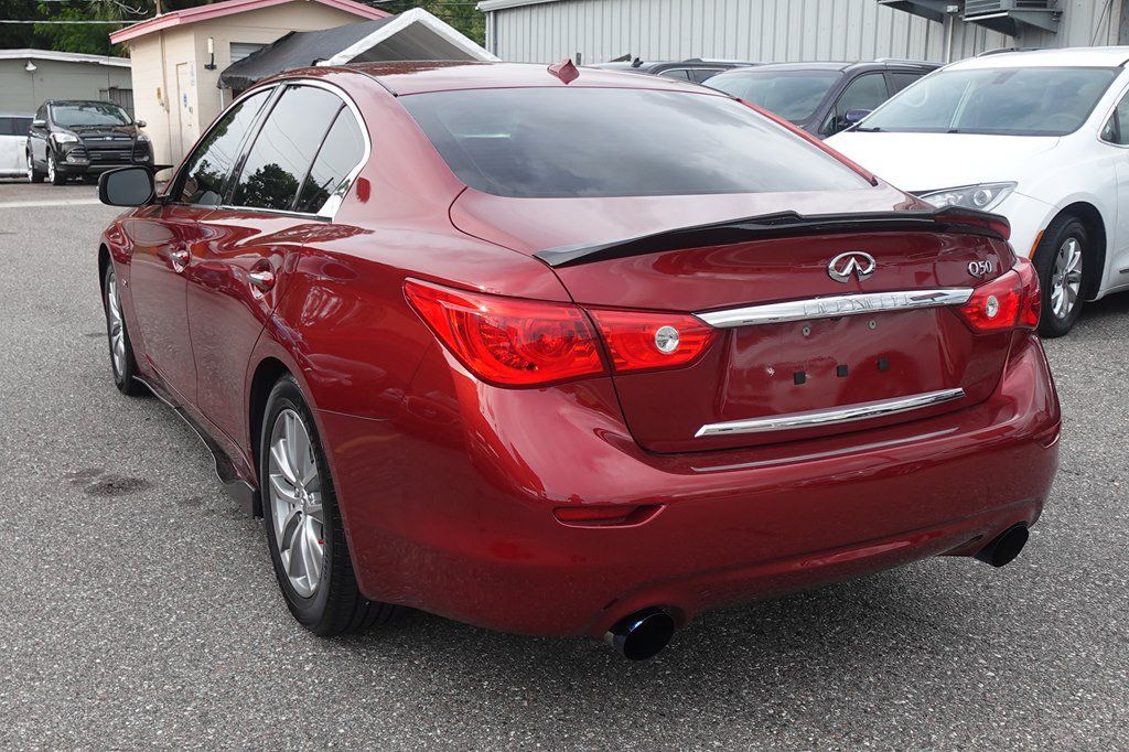 Used 2016 INFINITI Q50 3.0t Premium w/ 3.0T Premium Plus Package RWD image 7