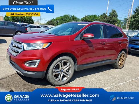Used 2015 Ford Edge Titanium w/ Technology Package AWD/4WD image 1