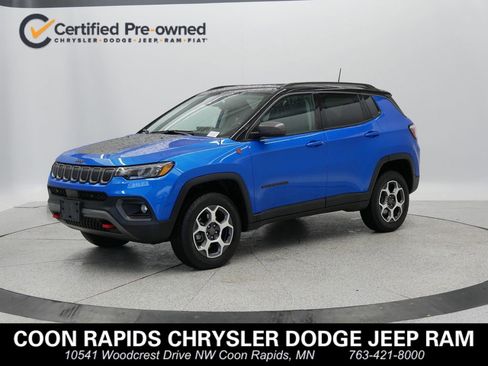 Certified 2022 Jeep Compass Trailhawk w/ Trailhawk Convenience Group image 1