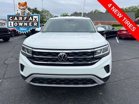 Used 2021 Volkswagen Atlas SE AWD/4WD image 3