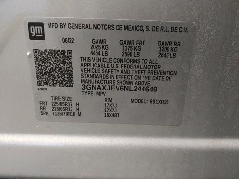 Used 2022 Chevrolet Equinox LT FWD image 33