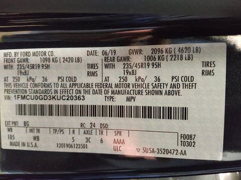 Used 2019 Ford Escape SE FWD image 33
