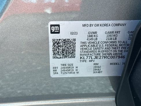 Certified 2024 Chevrolet Trax RS FWD image 34