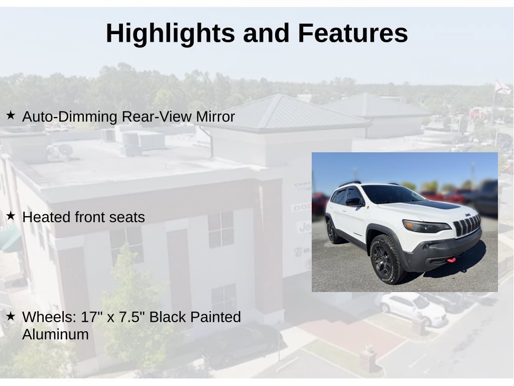 Used 2022 Jeep Cherokee Trailhawk w/ Comfort/Convenience Group AWD/4WD image 11