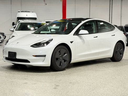 Used 2021 Tesla Model 3 Long Range AWD/4WD image 2