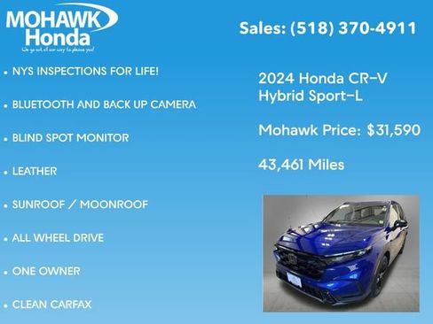 Certified 2024 Honda CR-V Sport-L image 8