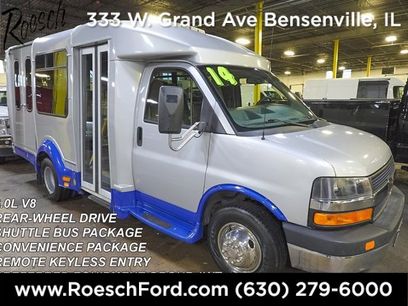 Used 2014 Chevrolet Express 3500 w/ Shuttle Bus Package