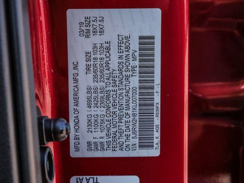 Used 2019 Honda CR-V EX-L image 35