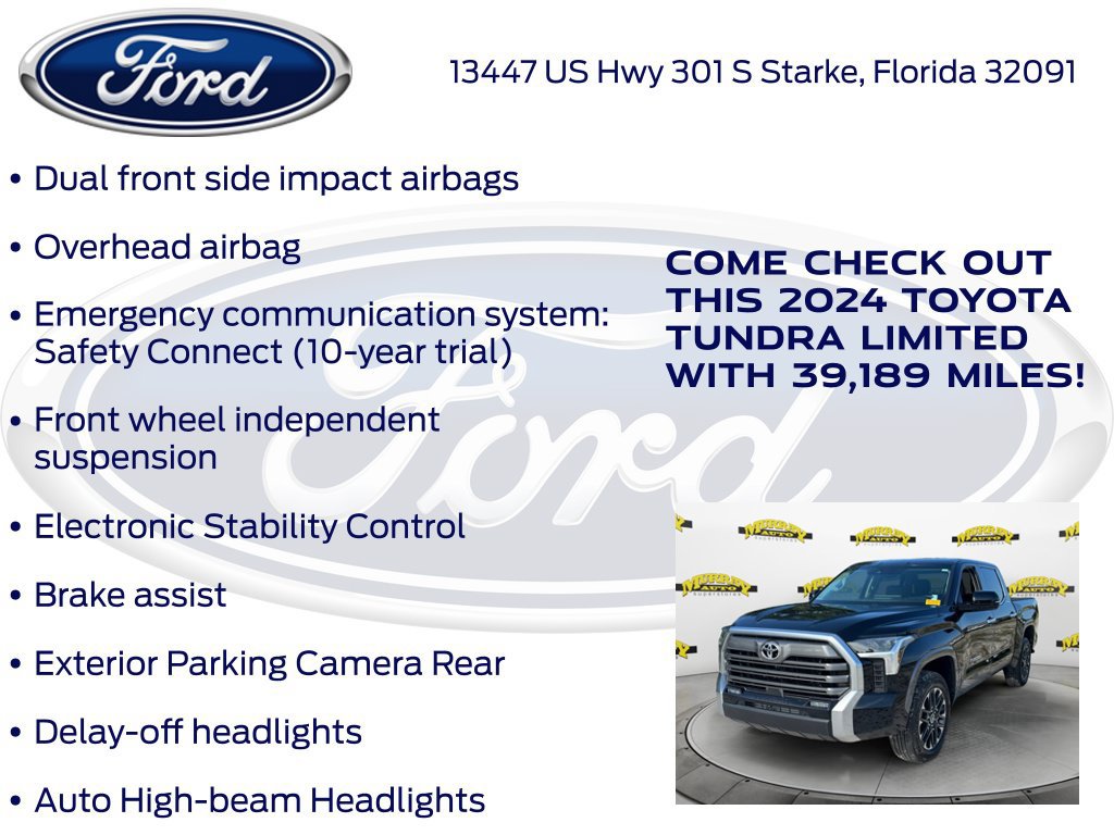 Used 2024 Toyota Tundra Limited AWD/4WD image 32