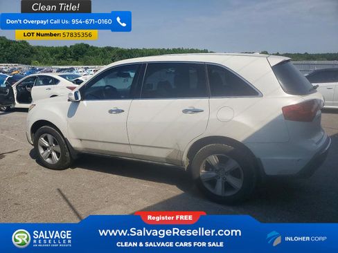 Used 2010 Acura MDX w/ Technology Package AWD/4WD image 3