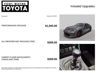 New 2026 Toyota GR86 Premium w/ Performance Package
