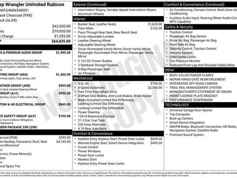 Used 2021 Jeep Wrangler Unlimited Rubicon AWD/4WD image 3