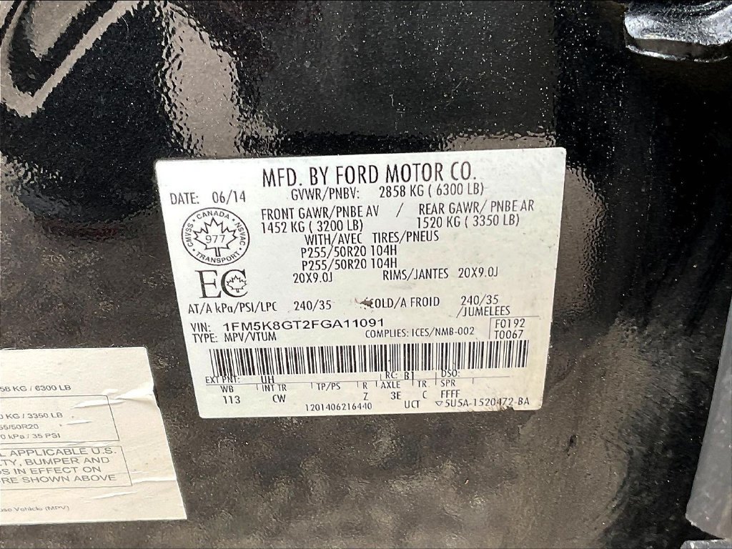 Used 2015 Ford Explorer Sport AWD/4WD image 19