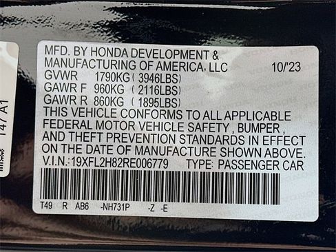 Used 2024 Honda Civic Sport image 30