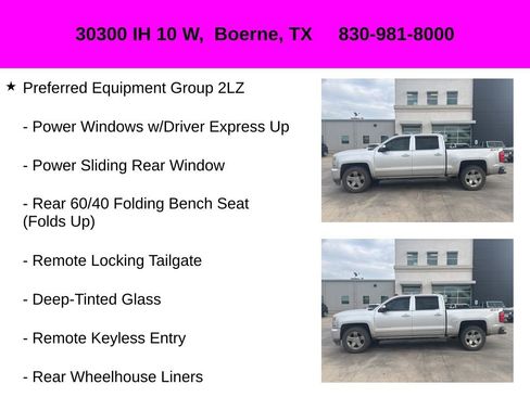 Used 2017 Chevrolet Silverado 1500 LTZ Z71 w/ LTZ Plus Package image 10