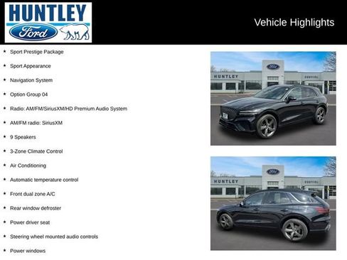 Used 2023 Genesis GV70 2.5T w/ Sport Prestige Package AWD/4WD image 2
