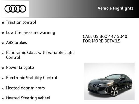 Certified 2025 Audi A5 2.0T Premium w/ Convenience Package AWD/4WD image 22