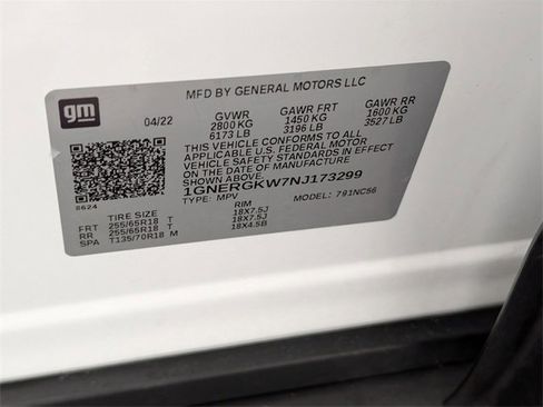 Used 2022 Chevrolet Traverse LT image 37