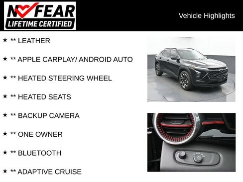 Used 2024 Chevrolet Trax RS w/ Driver Confidence Package FWD image 2