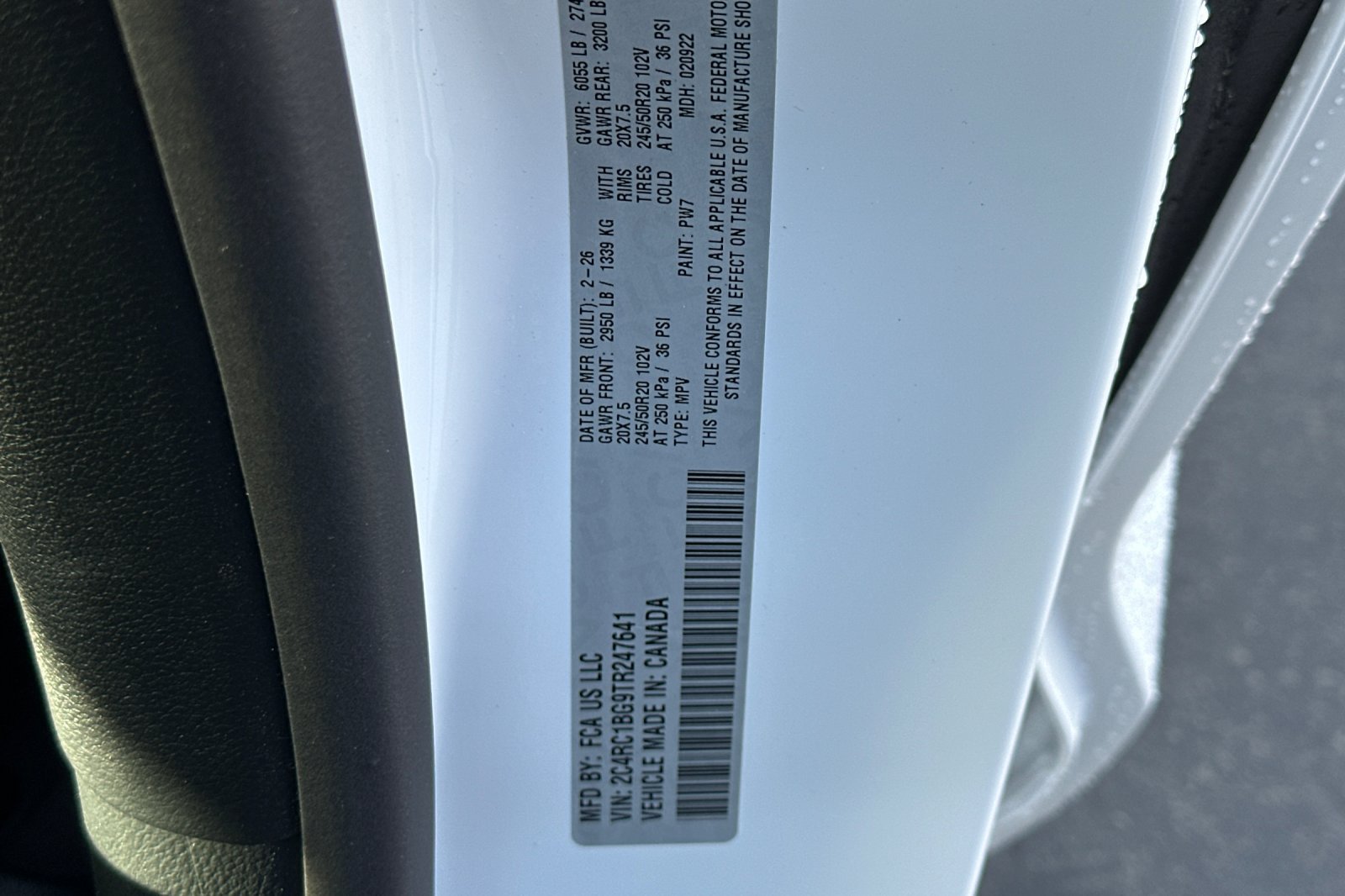 New 2026 Chrysler Pacifica Select w/ S Appearance Package FWD image 28
