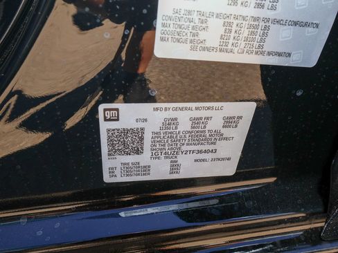 New 2026 GMC Sierra 2500 AT4X w/ LPO, Black Badging Package AWD/4WD image 38