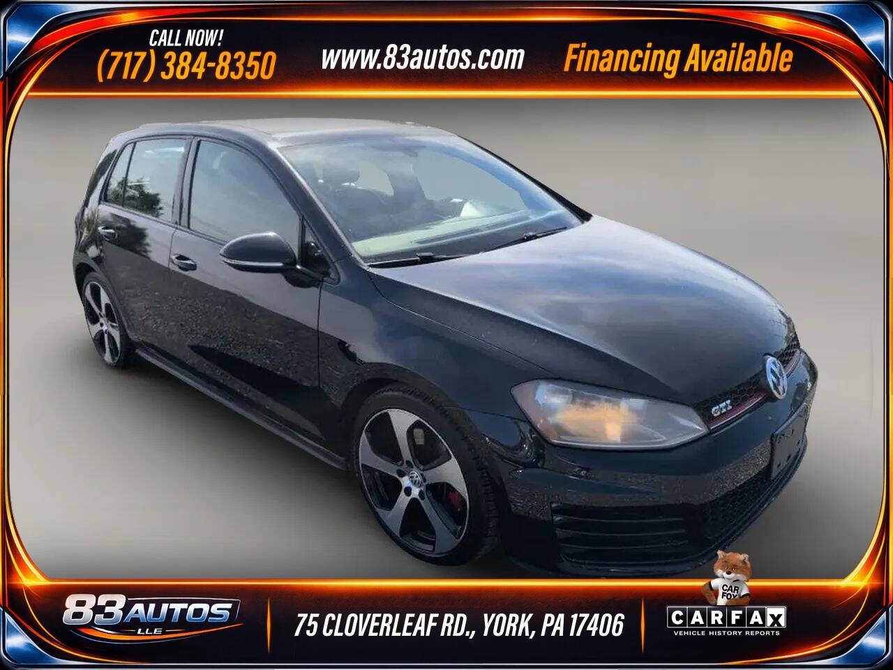 Used 2015 Volkswagen GTI SE FWD image 1