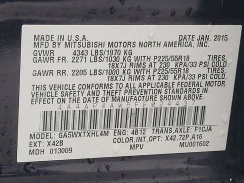 Used 2015 Mitsubishi Outlander Sport GT image 33