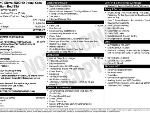 Certified 2023 GMC Sierra 2500 Denali w/ Denali Ultimate Package image 11