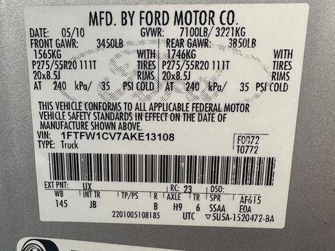 Used 2010 Ford F150 FX2 image 11